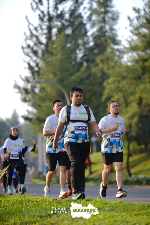 Race photo from Taman Budaya x BOGORUN 2025