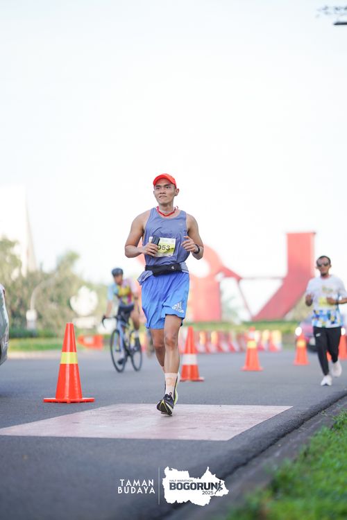 Race photo from Taman Budaya x BOGORUN 2025