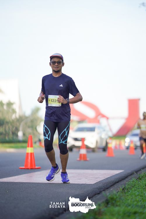 Race photo from Taman Budaya x BOGORUN 2025