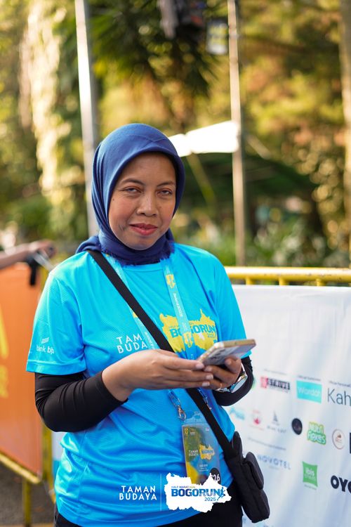 Race photo from Taman Budaya x BOGORUN 2025