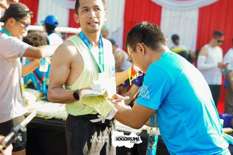 Race photo from Taman Budaya x BOGORUN 2025