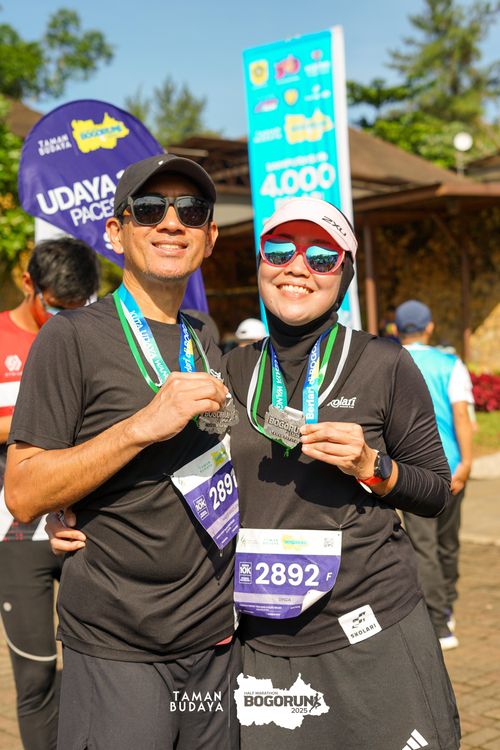 Race photo from Taman Budaya x BOGORUN 2025