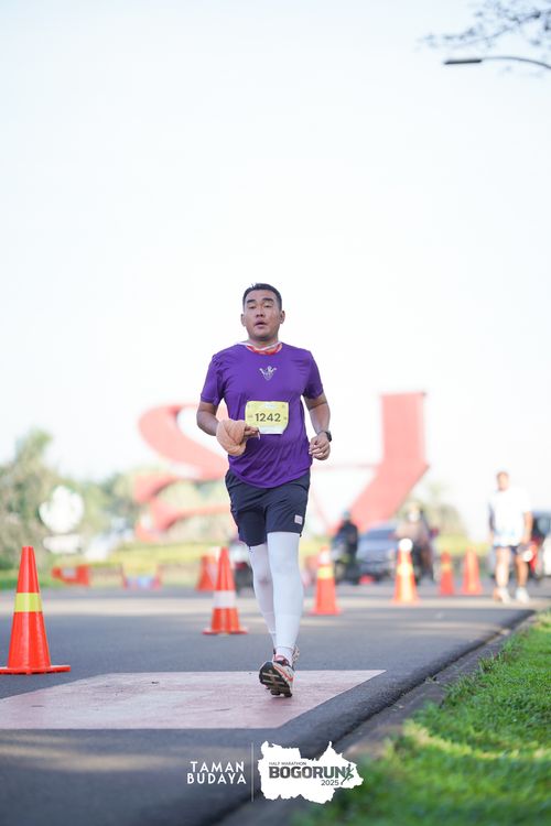 Race photo from Taman Budaya x BOGORUN 2025