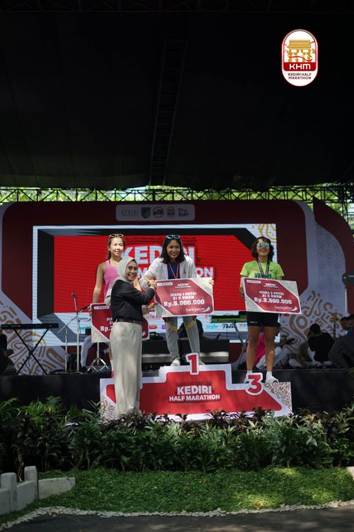 Race photo from Kediri Half Marathon 2025