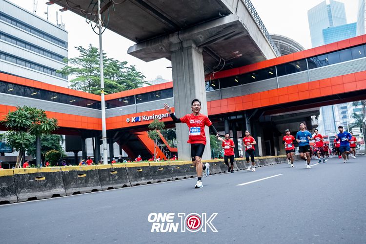 Race photo from ONE RUN 10K 2025