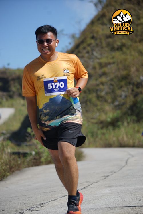 Race photo from Kelud Vertical Challenge 2024