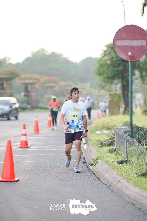 Race photo from Taman Budaya x BOGORUN 2025
