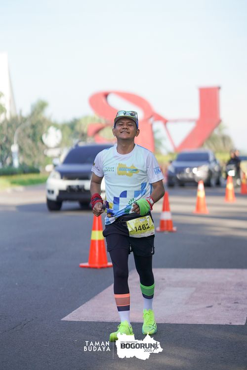 Race photo from Taman Budaya x BOGORUN 2025