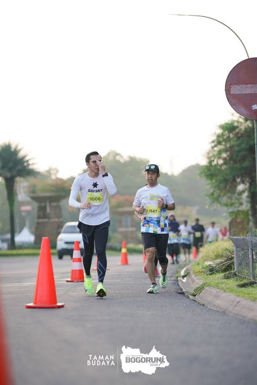 Race photo from Taman Budaya x BOGORUN 2025