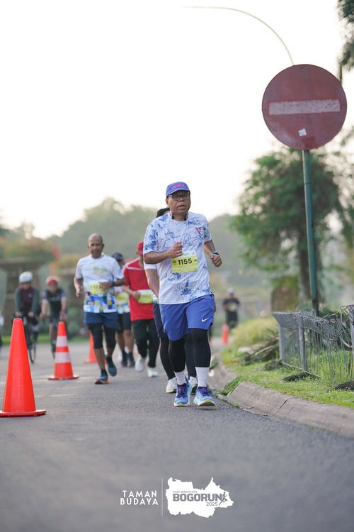 Race photo from Taman Budaya x BOGORUN 2025
