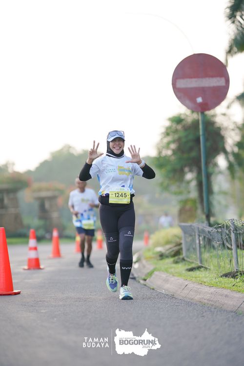 Race photo from Taman Budaya x BOGORUN 2025