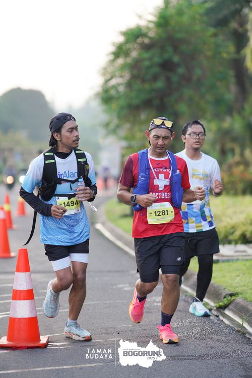 Race photo from Taman Budaya x BOGORUN 2025