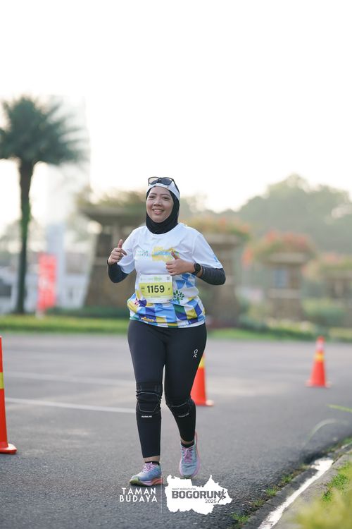 Race photo from Taman Budaya x BOGORUN 2025