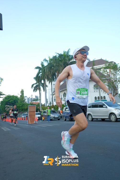Race photo from SURABAYA ISOPLUS MARATHON 2025