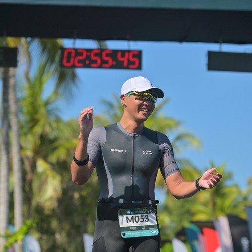 Race photo from Belitung Multisport Festival