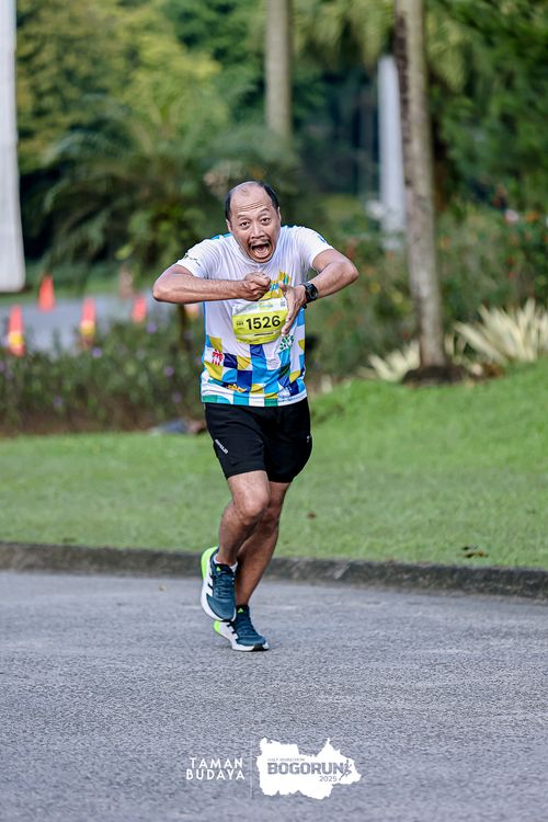 Race photo from Taman Budaya x BOGORUN 2025