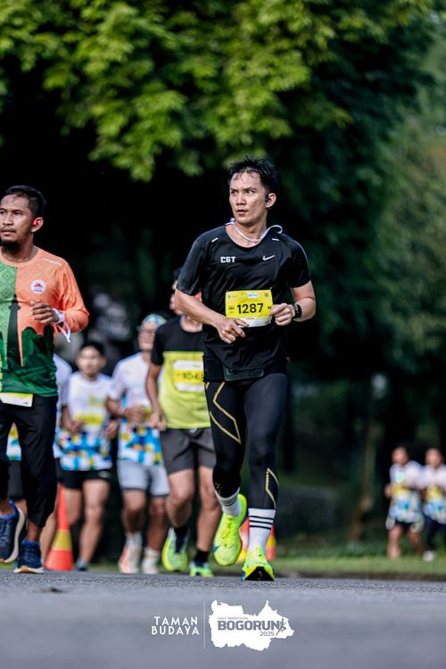 Race photo from Taman Budaya x BOGORUN 2025