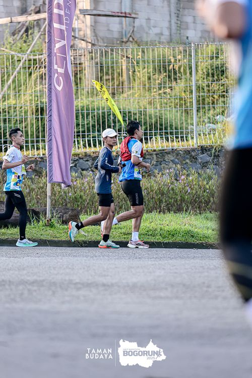 Race photo from Taman Budaya x BOGORUN 2025