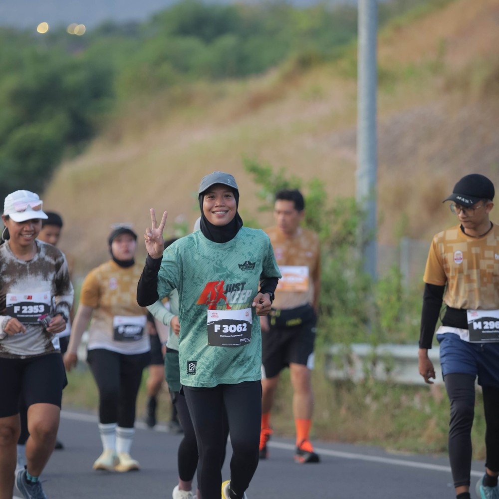 Race photo from KEDIRI HALF MARATHON 2026