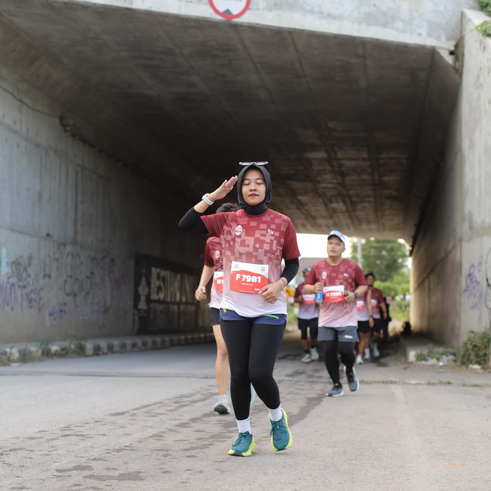 Race photo from KEDIRI HALF MARATHON 2026