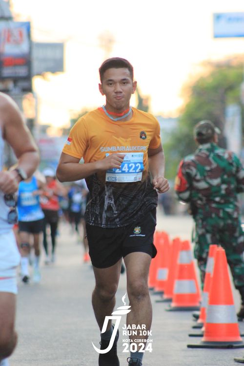 Race photo from Jabar Run 10K 2024