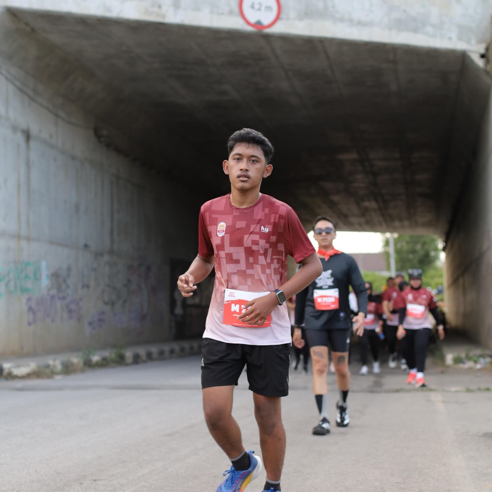 Race photo from KEDIRI HALF MARATHON 2026