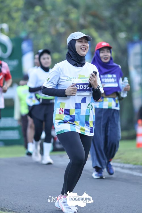 Race photo from Taman Budaya x BOGORUN 2025