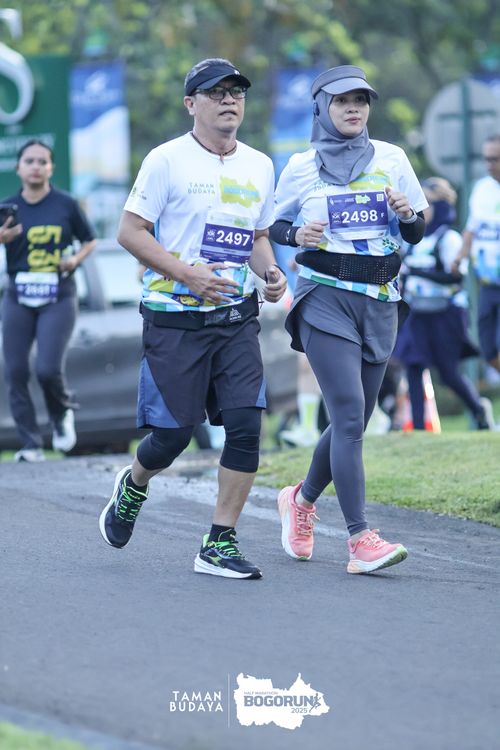 Race photo from Taman Budaya x BOGORUN 2025