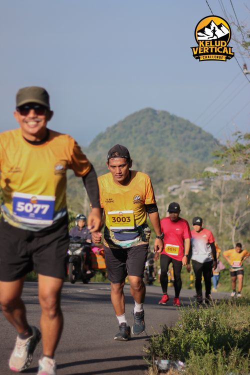 Race photo from Kelud Vertical Challenge 2024