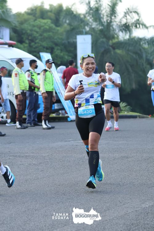 Race photo from Taman Budaya x BOGORUN 2025