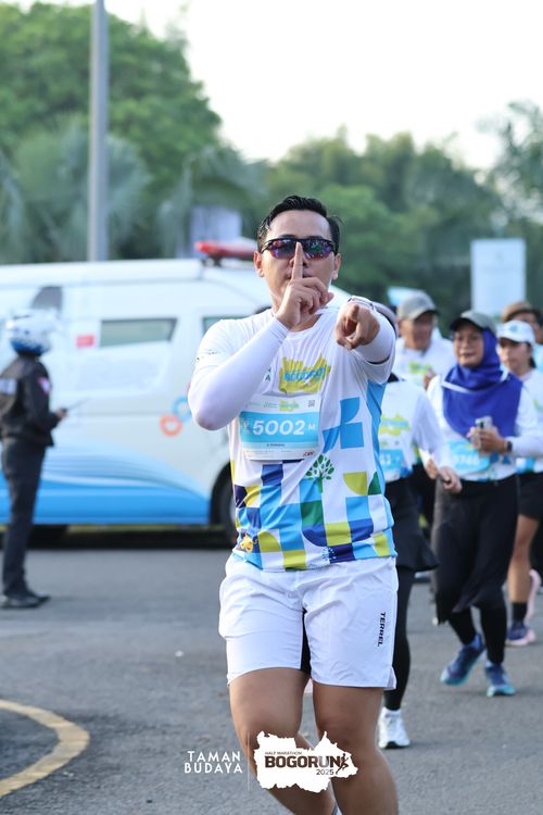 Race photo from Taman Budaya x BOGORUN 2025