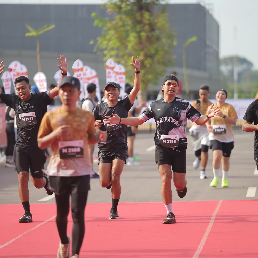 Race photo from KEDIRI HALF MARATHON 2026