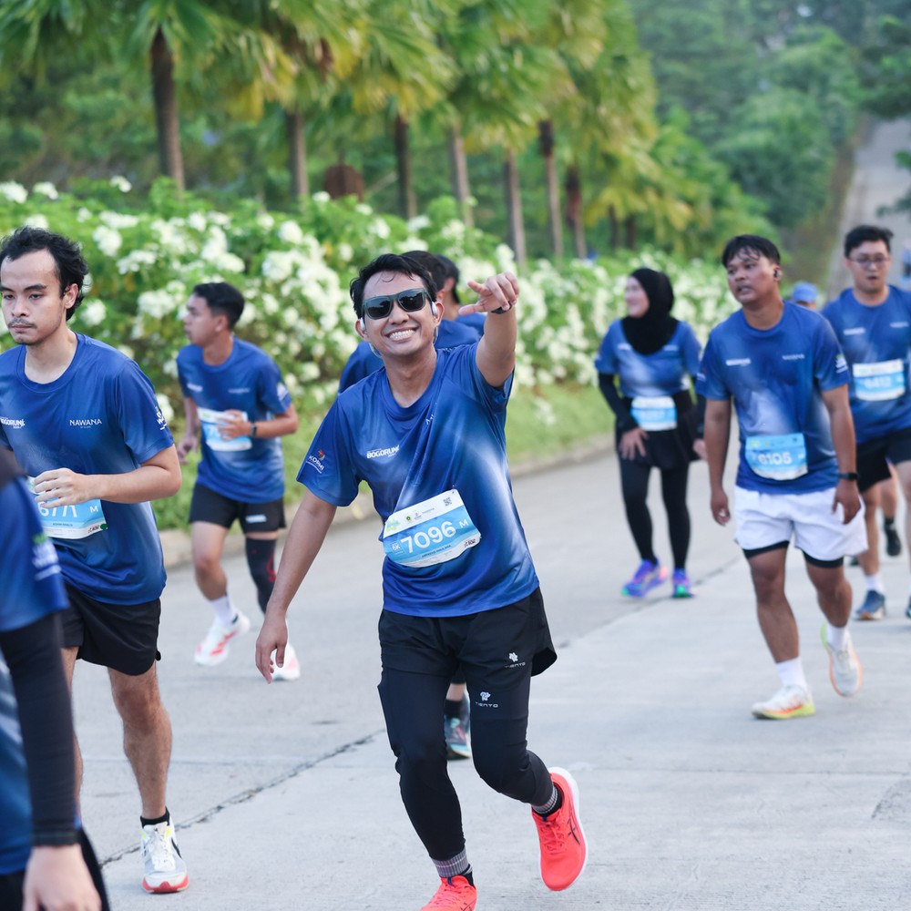 Race photo from BOGORUN 2026
