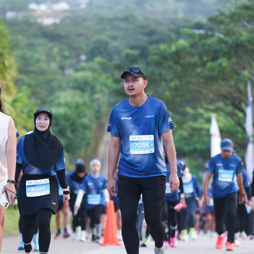 Race photo from BOGORUN 2026