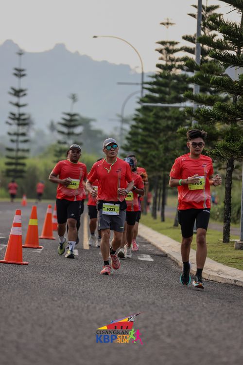 Race photo from CISANGKAN KBP CITY RUN 2025