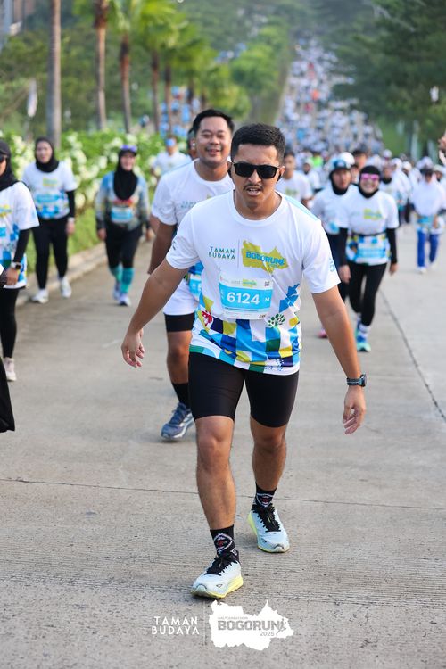 Race photo from Taman Budaya x BOGORUN 2025