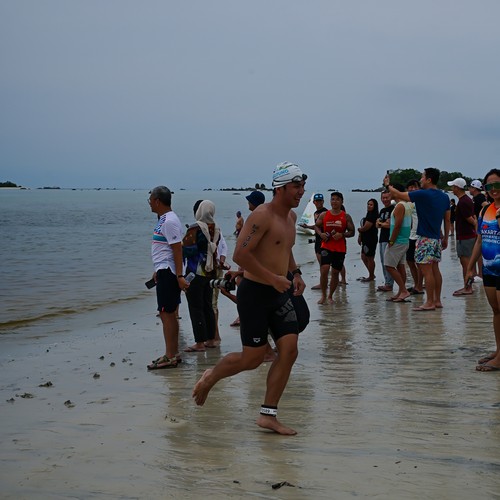 Race photo from Belitung Multisport Festival