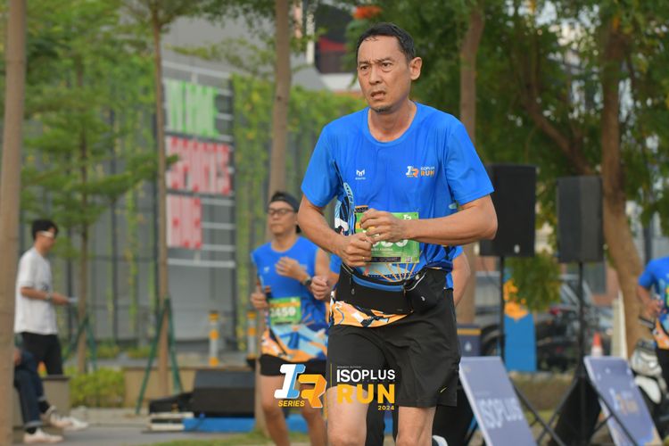 Race photo from ISOPlus Run 2024 Jakarta