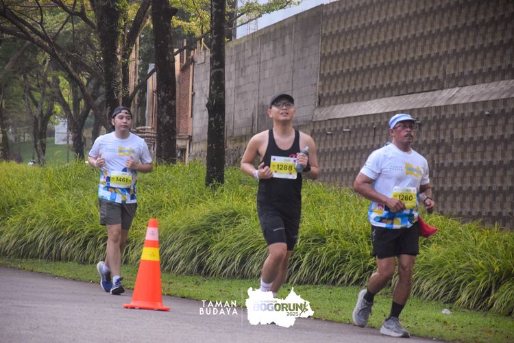 Race photo from Taman Budaya x BOGORUN 2025