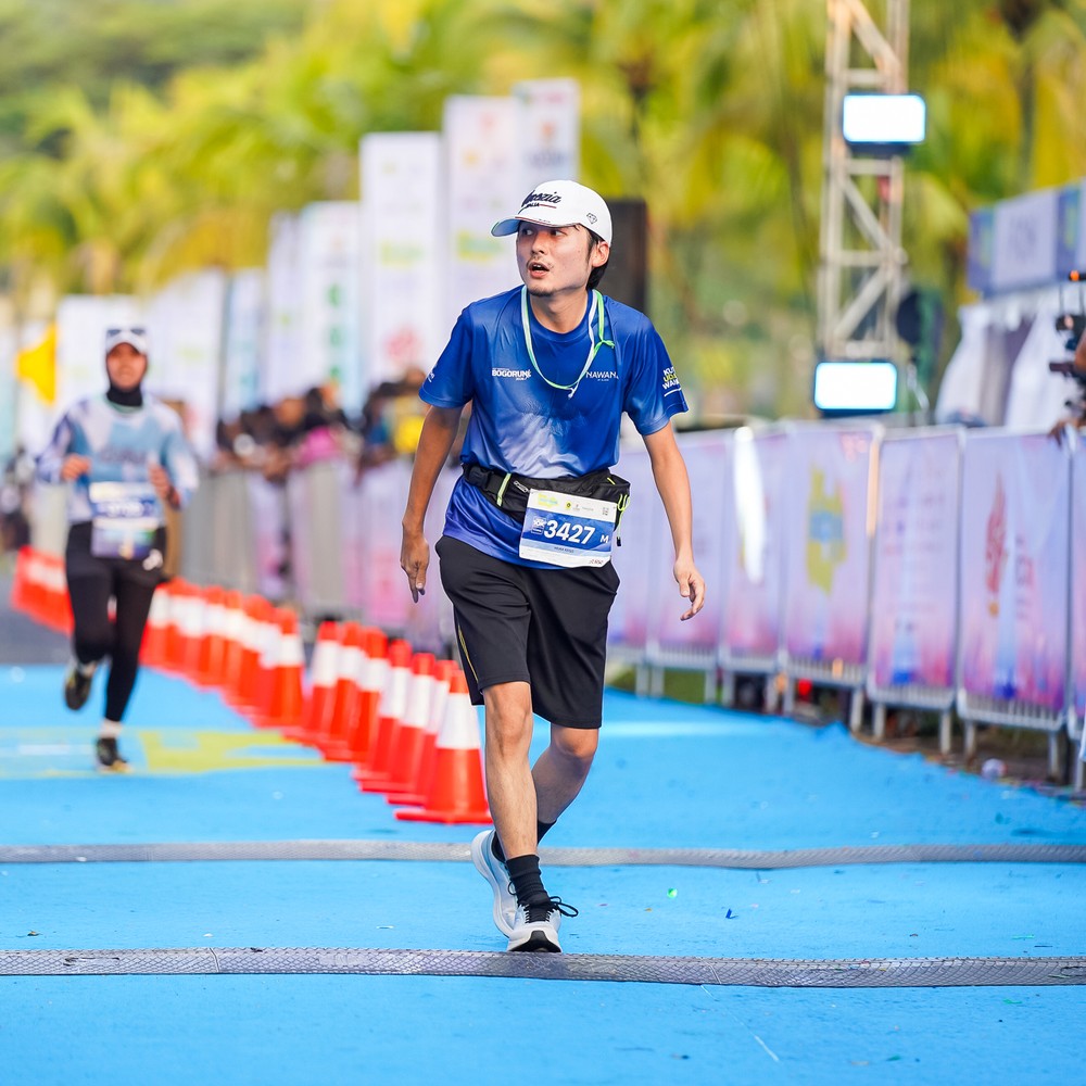 Race photo from BOGORUN 2026