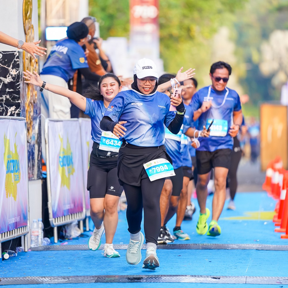 Race photo from BOGORUN 2026
