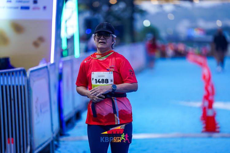 Race photo from CISANGKAN KBP CITY RUN 2025