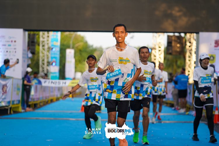 Race photo from Taman Budaya x BOGORUN 2025