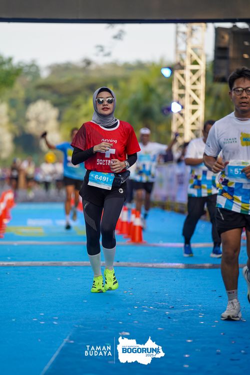 Race photo from Taman Budaya x BOGORUN 2025