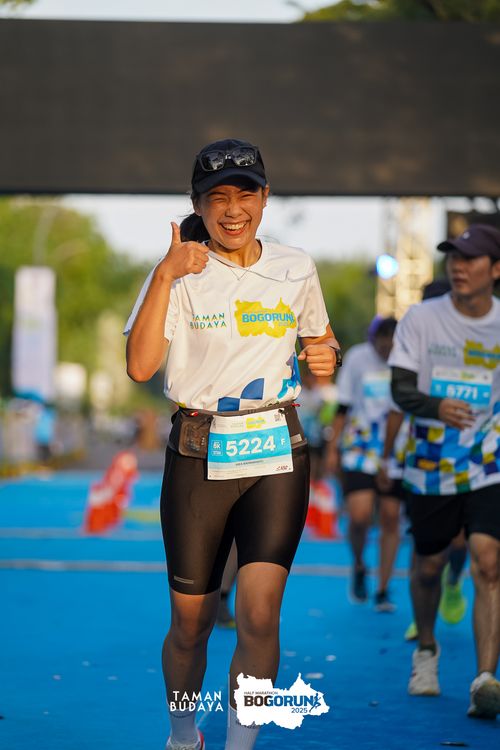 Race photo from Taman Budaya x BOGORUN 2025