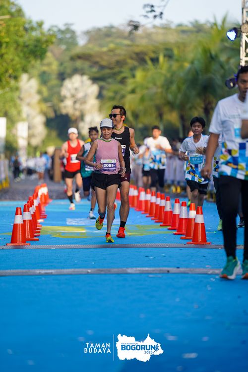 Race photo from Taman Budaya x BOGORUN 2025
