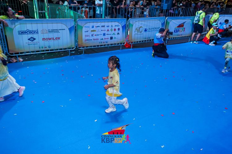 Race photo from CISANGKAN KBP CITY RUN 2025