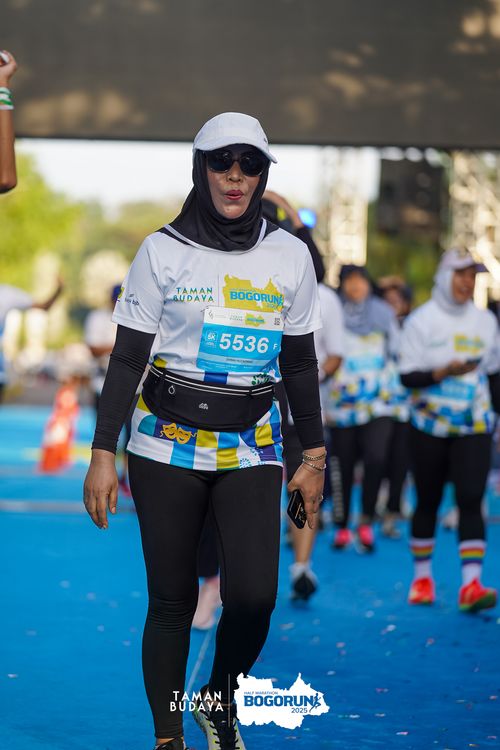 Race photo from Taman Budaya x BOGORUN 2025