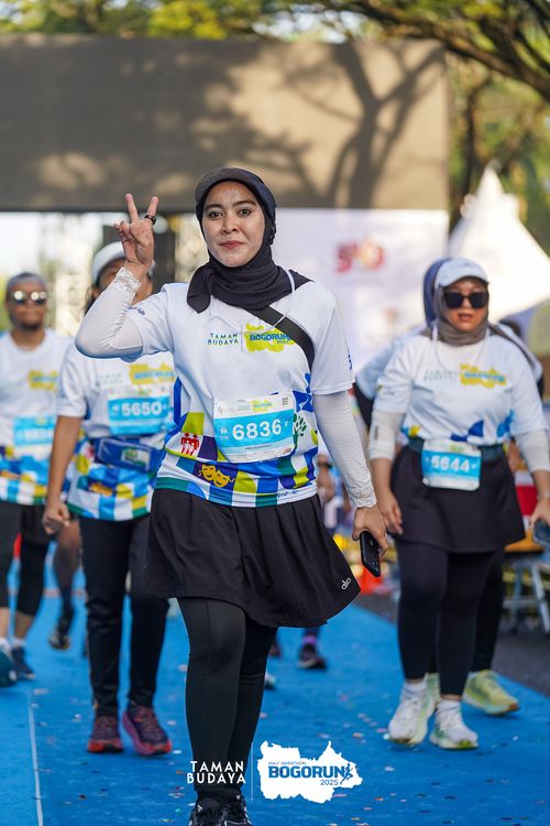Race photo from Taman Budaya x BOGORUN 2025