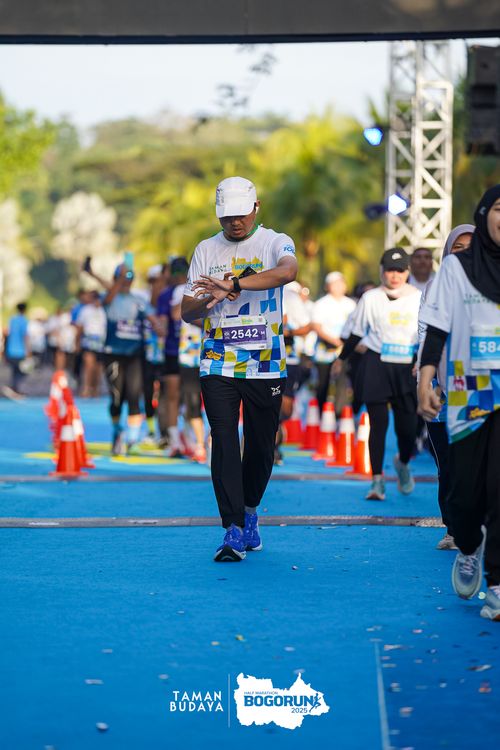Race photo from Taman Budaya x BOGORUN 2025